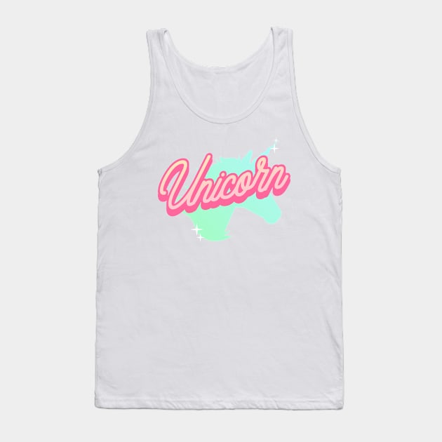 Unicorn Lover Unicorns Tank Top by Tip Top Tee's